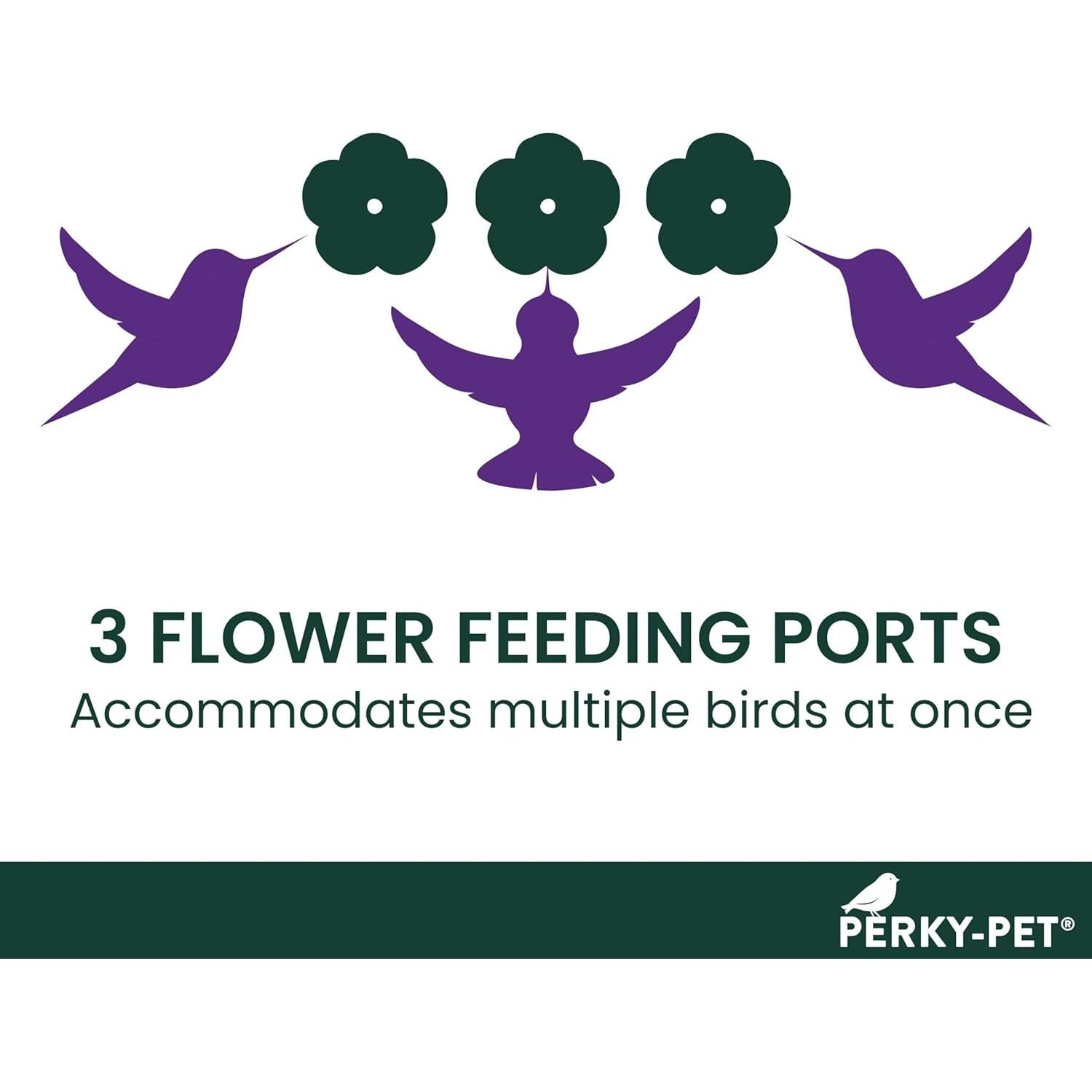 Alimentador de Colibríes Perky-Pet 217 Ventana 236 ml Iridiscente