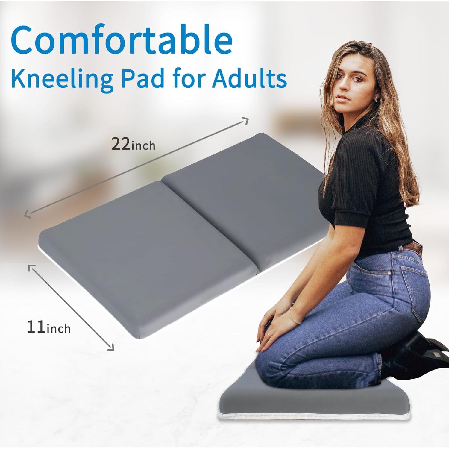 Conjunto Almohadilla Rodillas y Descanso Codos JJGoo Gris