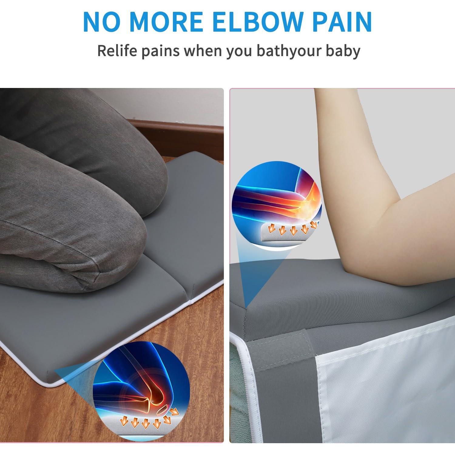 Conjunto Almohadilla Rodillas y Descanso Codos JJGoo Gris