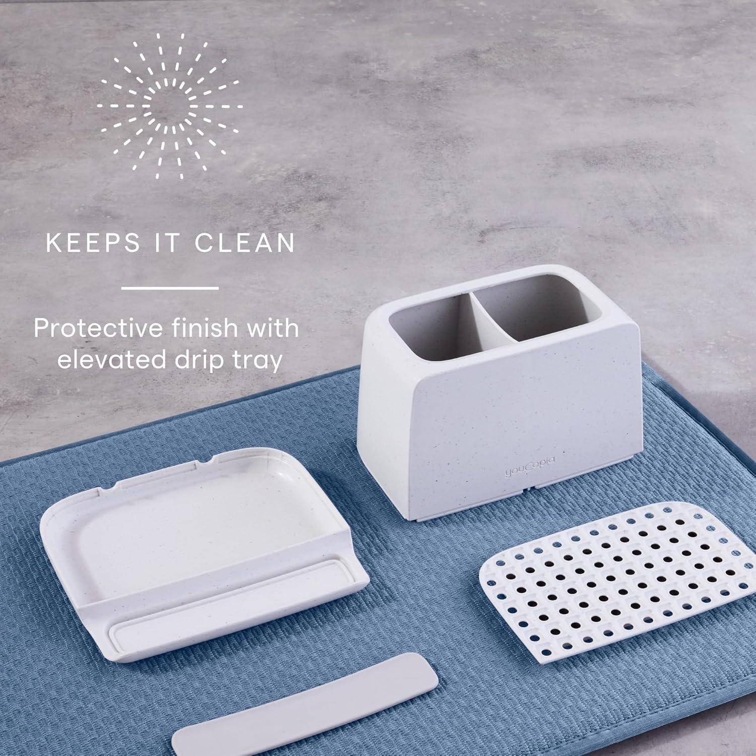 Soporte para Cepillos de Dientes YouCopia 2-Bolsillos Organizador