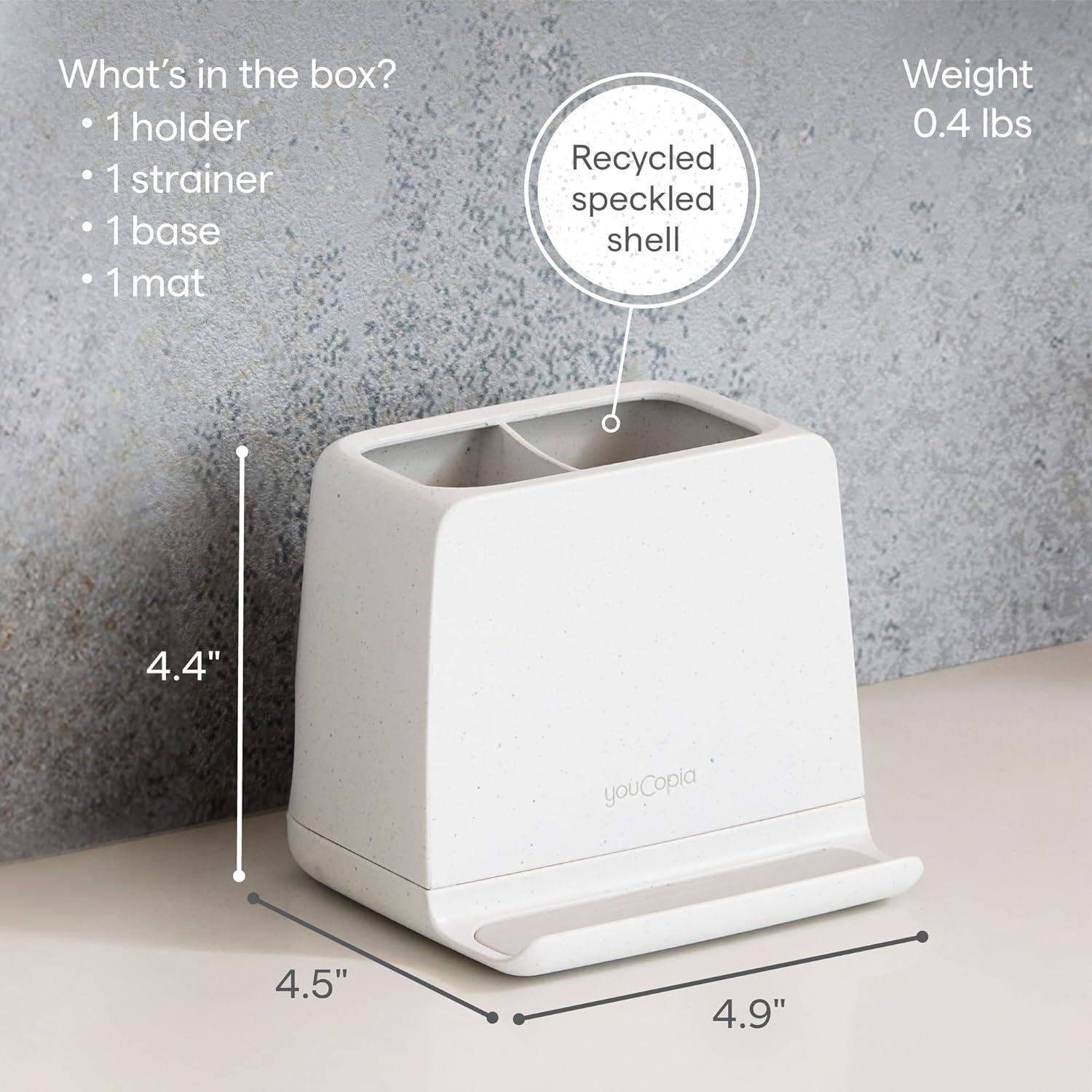 Soporte para Cepillos de Dientes YouCopia 2-Bolsillos Organizador