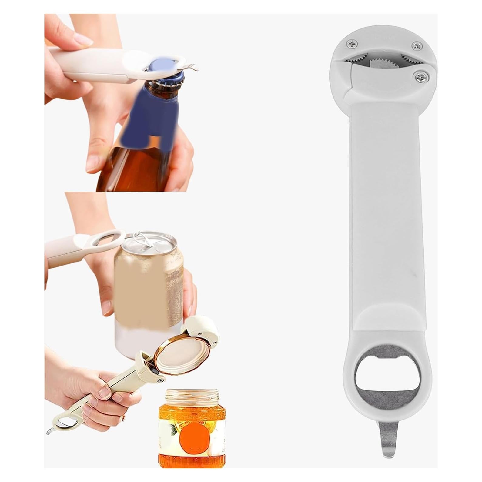 Abrebotellas Retráctil 3 en 1 Yulatik para Personas con Artritis