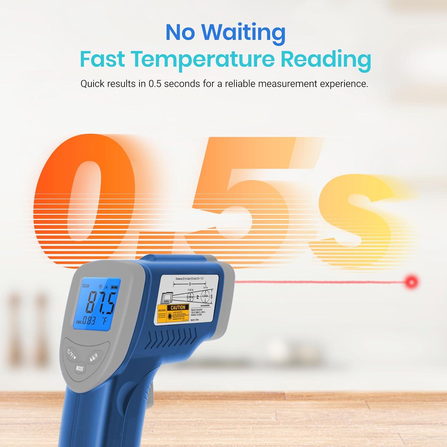 Termómetro Infrarrojo Etekcity Lasergrip 774 -50°C a 450°C