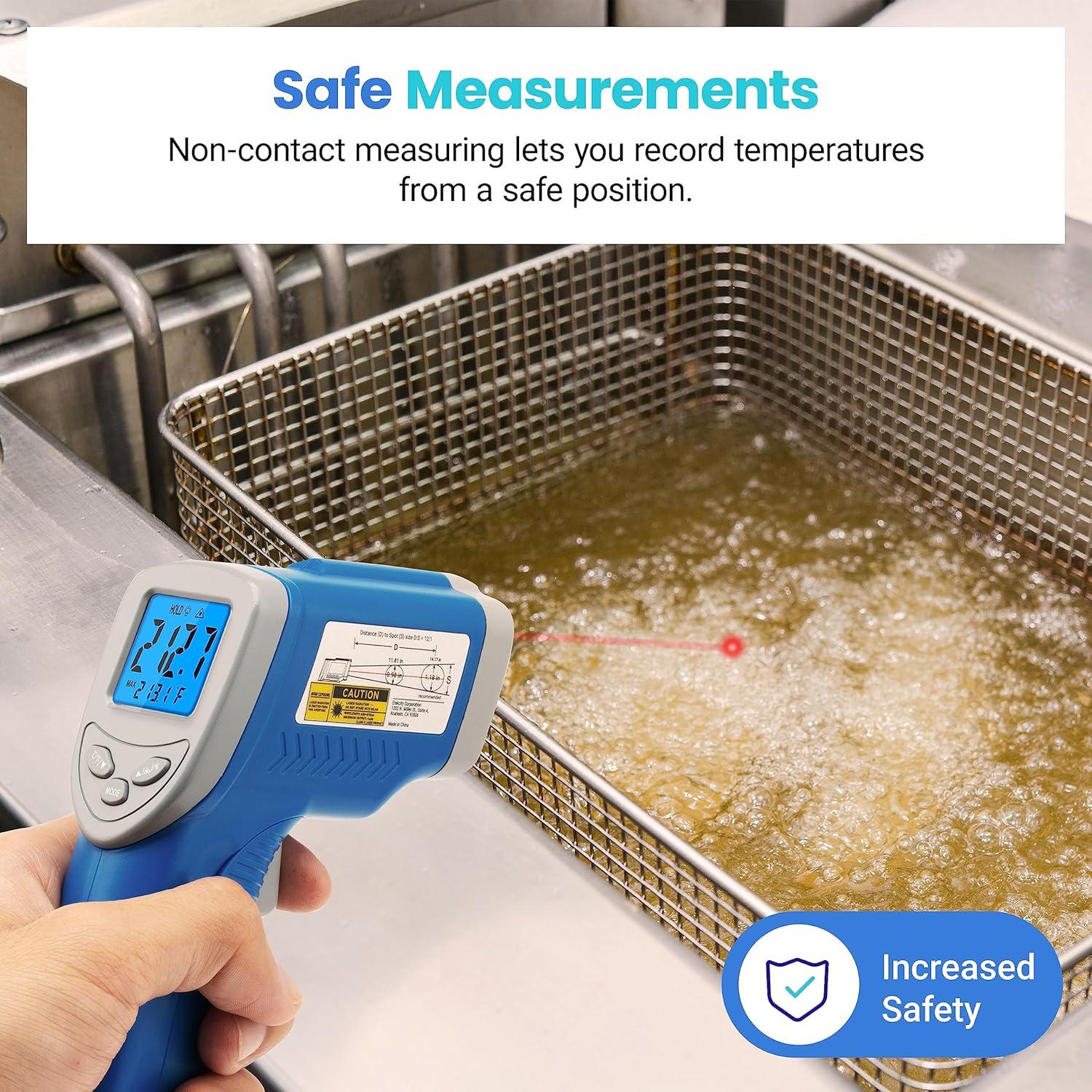 Termómetro Infrarrojo Etekcity Lasergrip 774 -50°C a 450°C