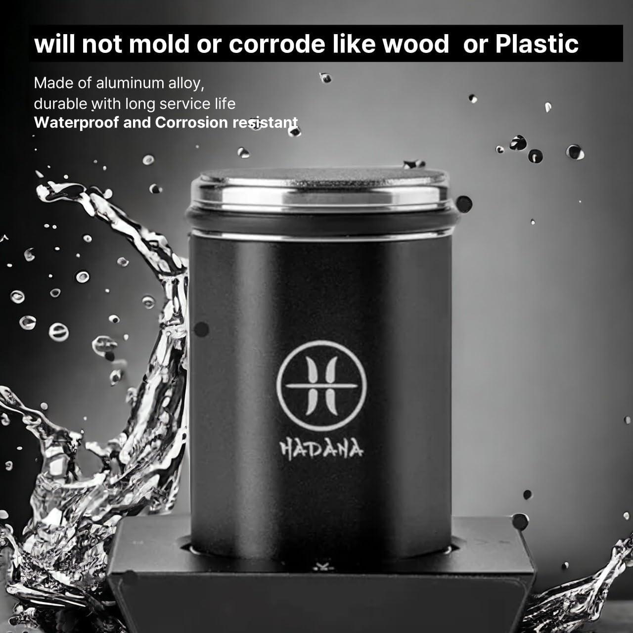 Afilador de Cuchillos HADANA Edición Negra - Kit 2 Piedras Diamante y Cerámica