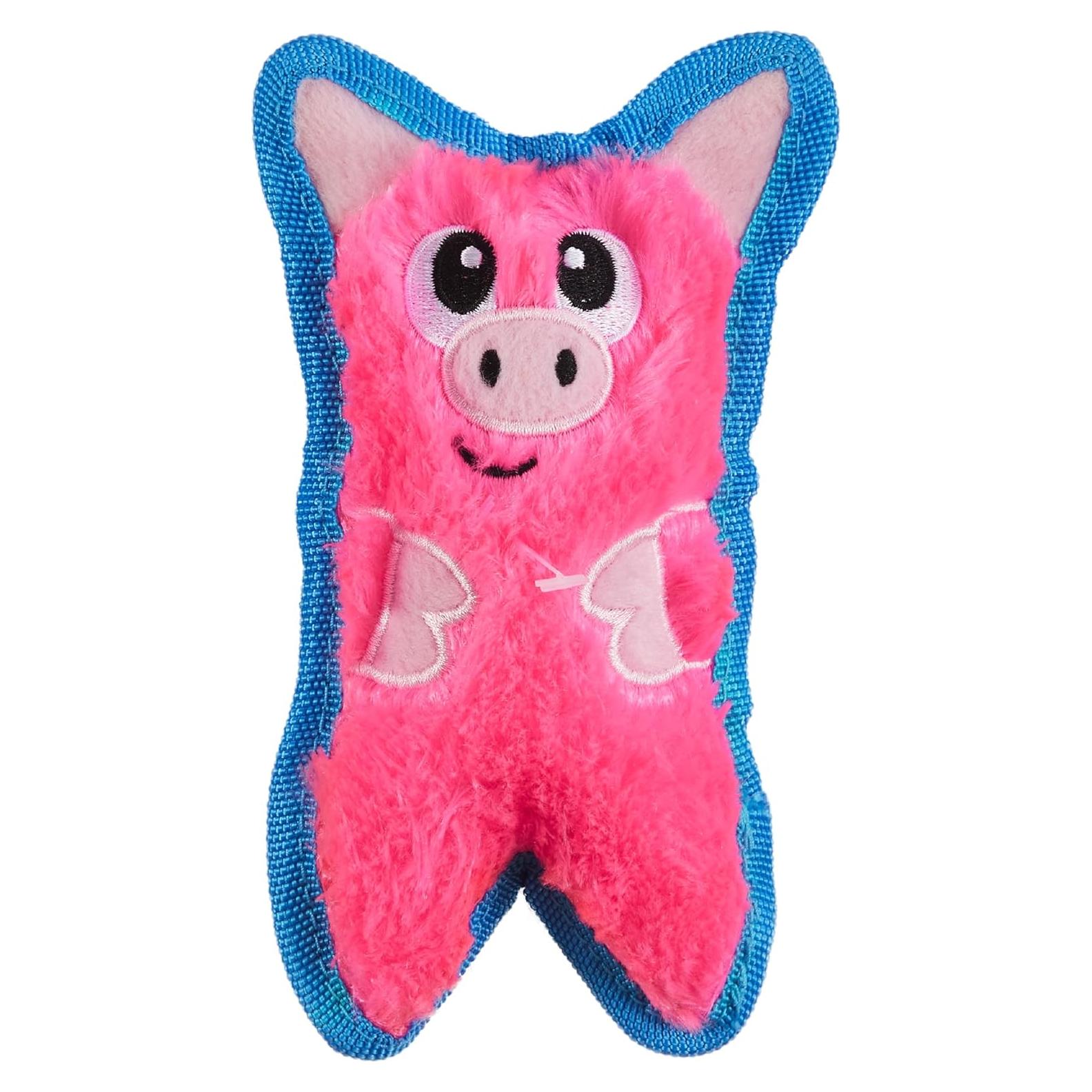Juguete de Peluche Durablez Outward Hound Cerdo Rosa XS