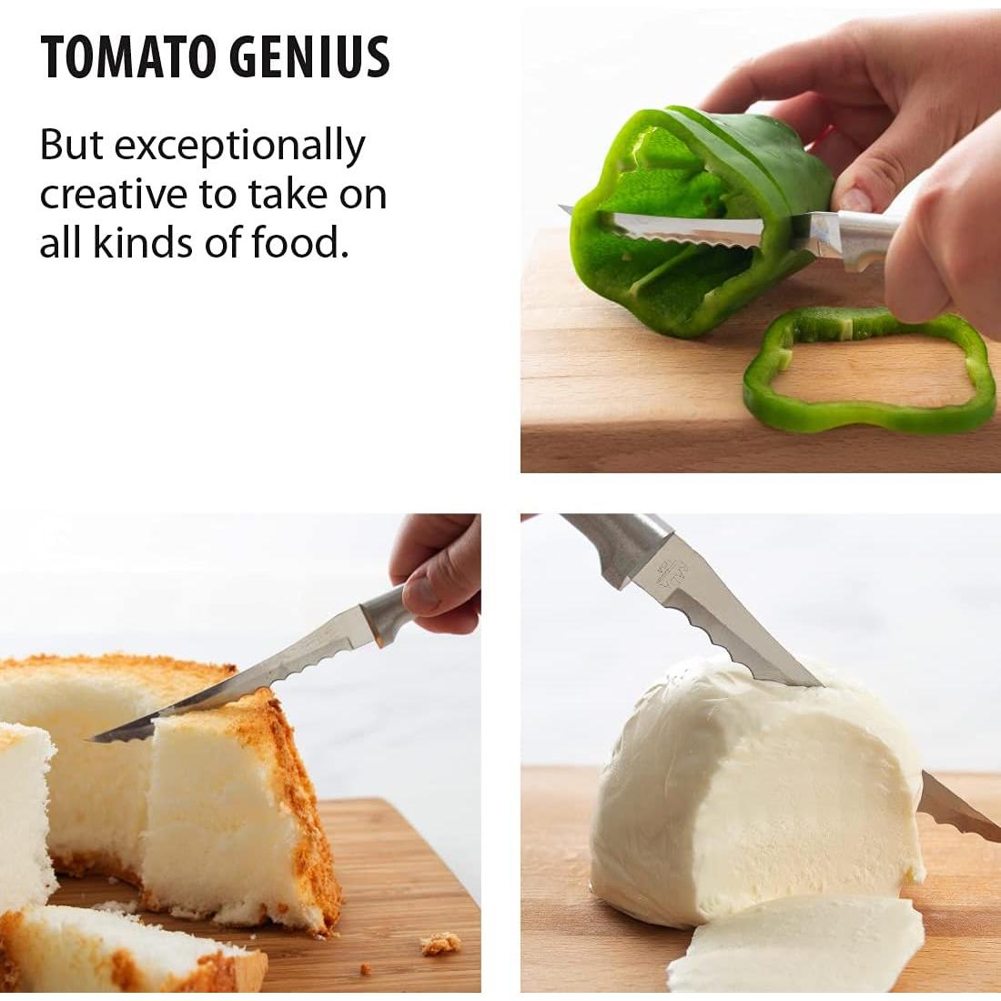 Cuchillo para Cortar Tomates RADA R126, 12.7 cm Acero Inoxidable