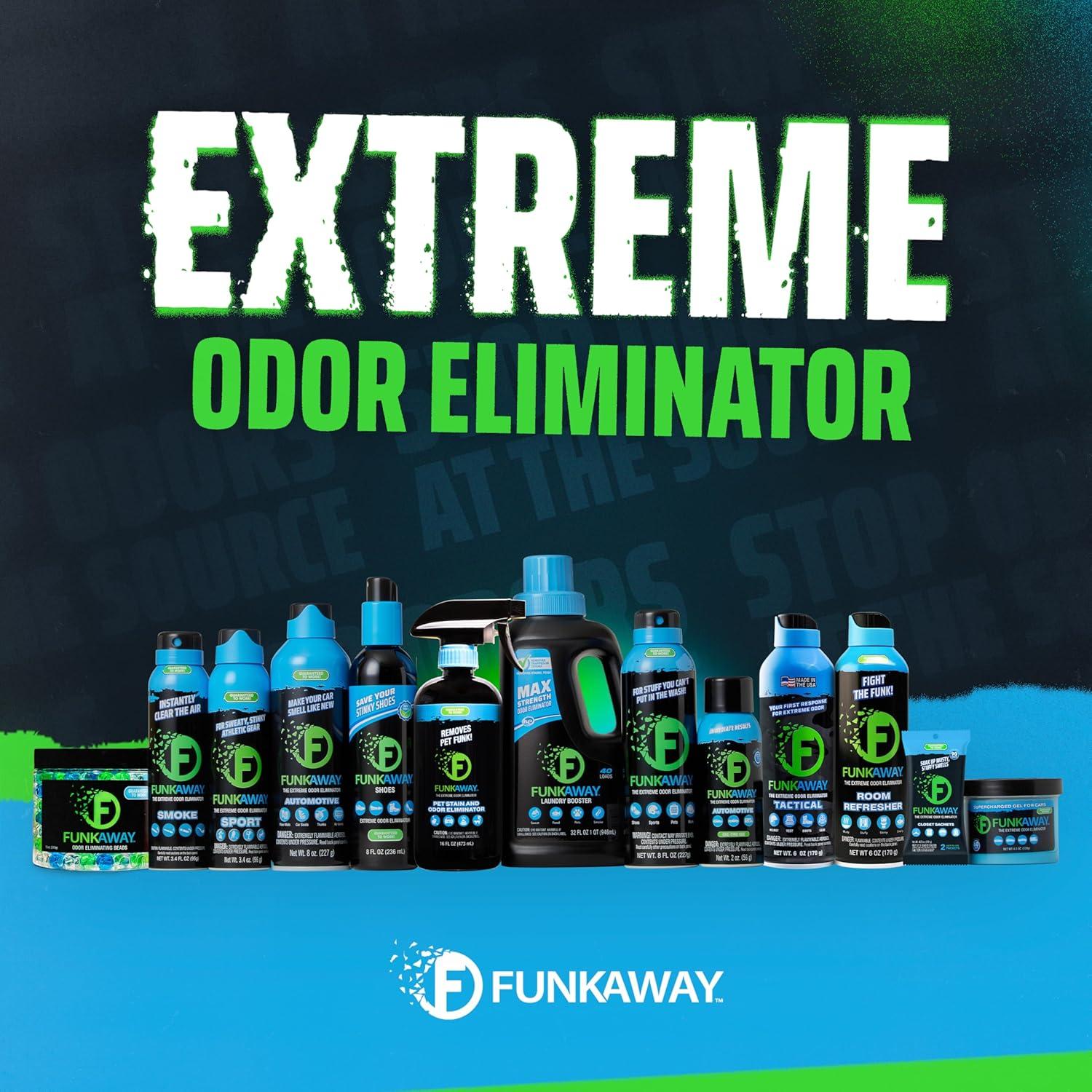 FunkAway Eliminador de Olores Extreme Sachet 8-Pack 90 Días