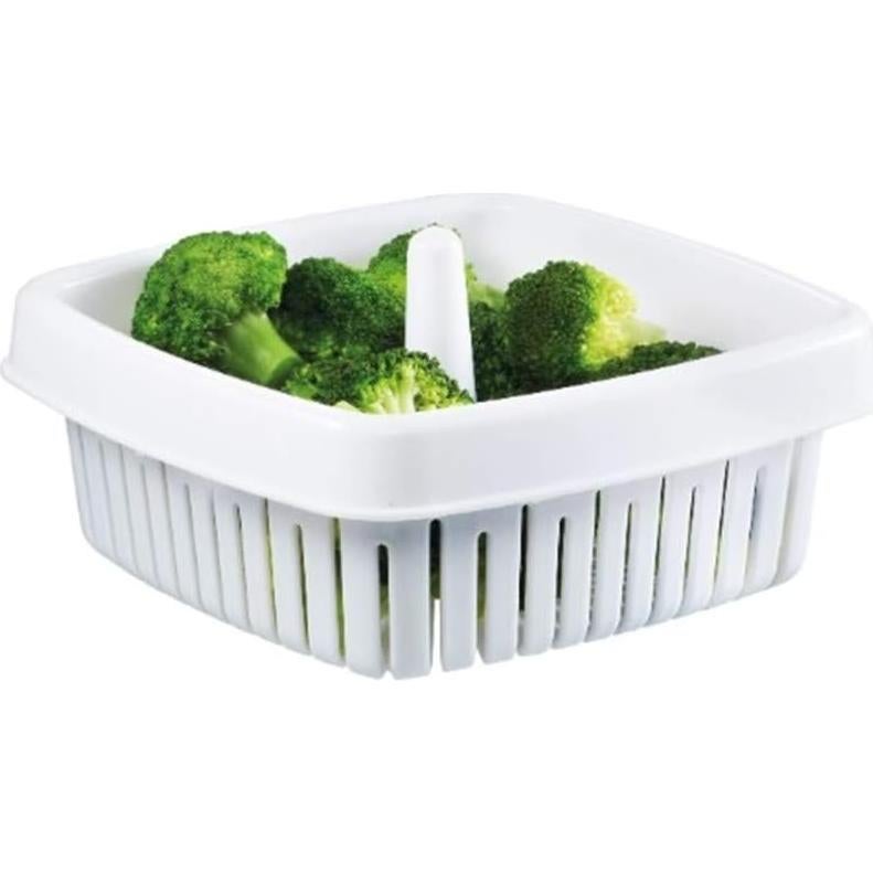 Cocinador de Vapor para Microondas Dependable 2.47L Libre de BPA