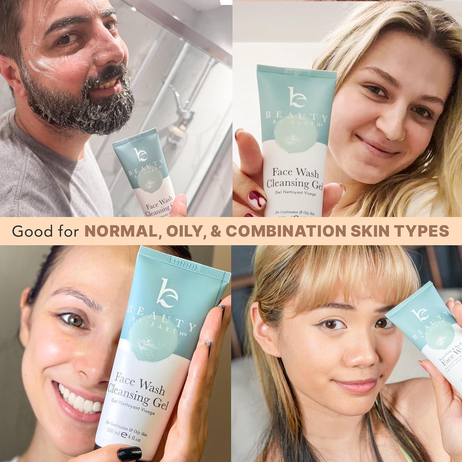 Limpiador Facial Orgánico Beauty by Earth 59 ml - Piel Sensible