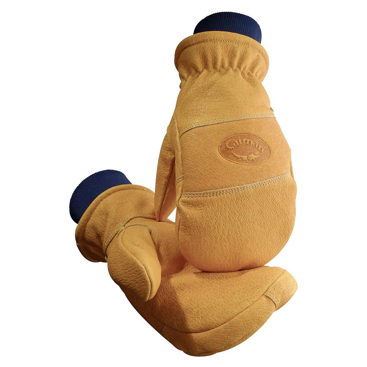 Mitones de Invierno Caiman X-Large Cuero Aislados