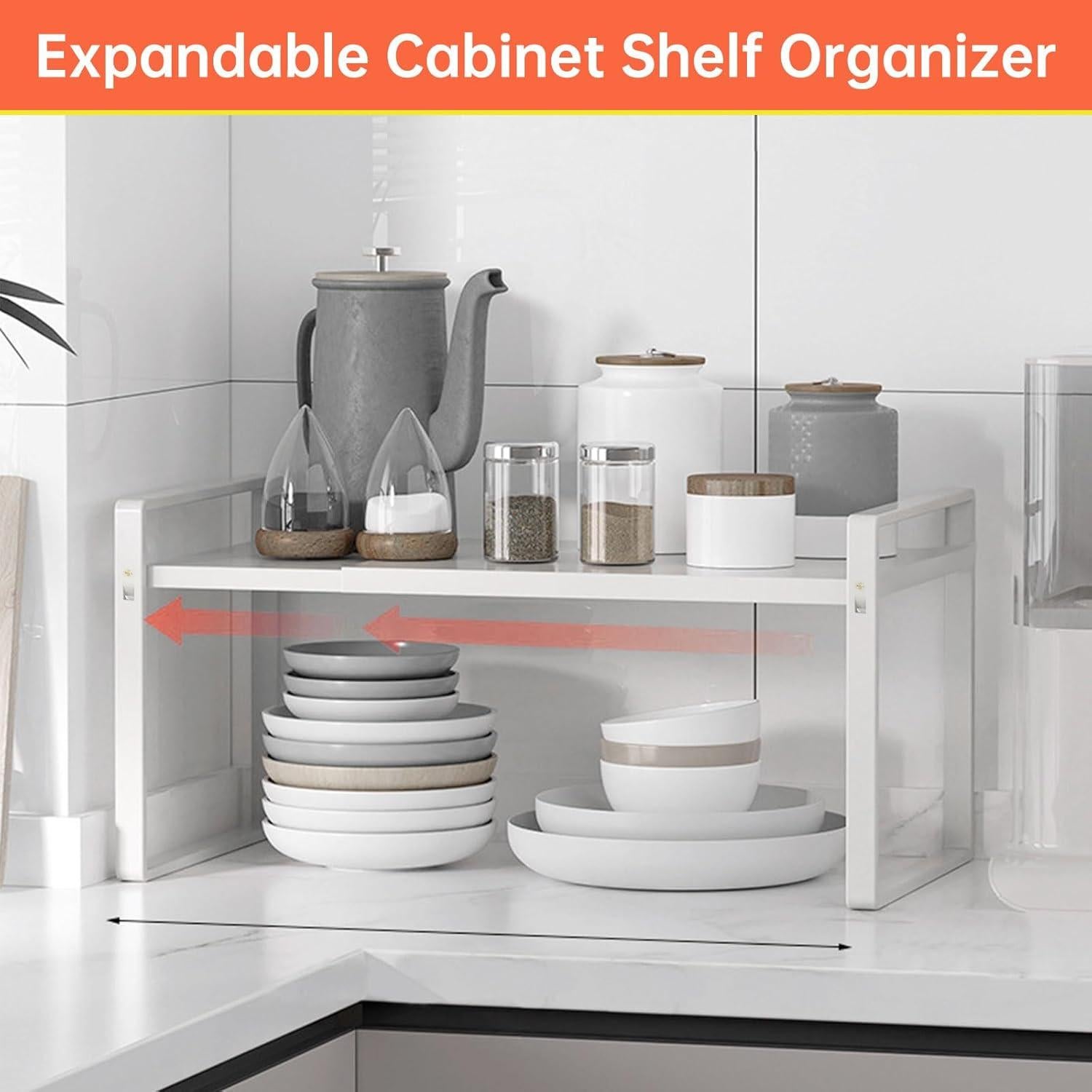 Organizador de Gabinete Expandible KOMOHOM 35.56-63.5 cm Metal