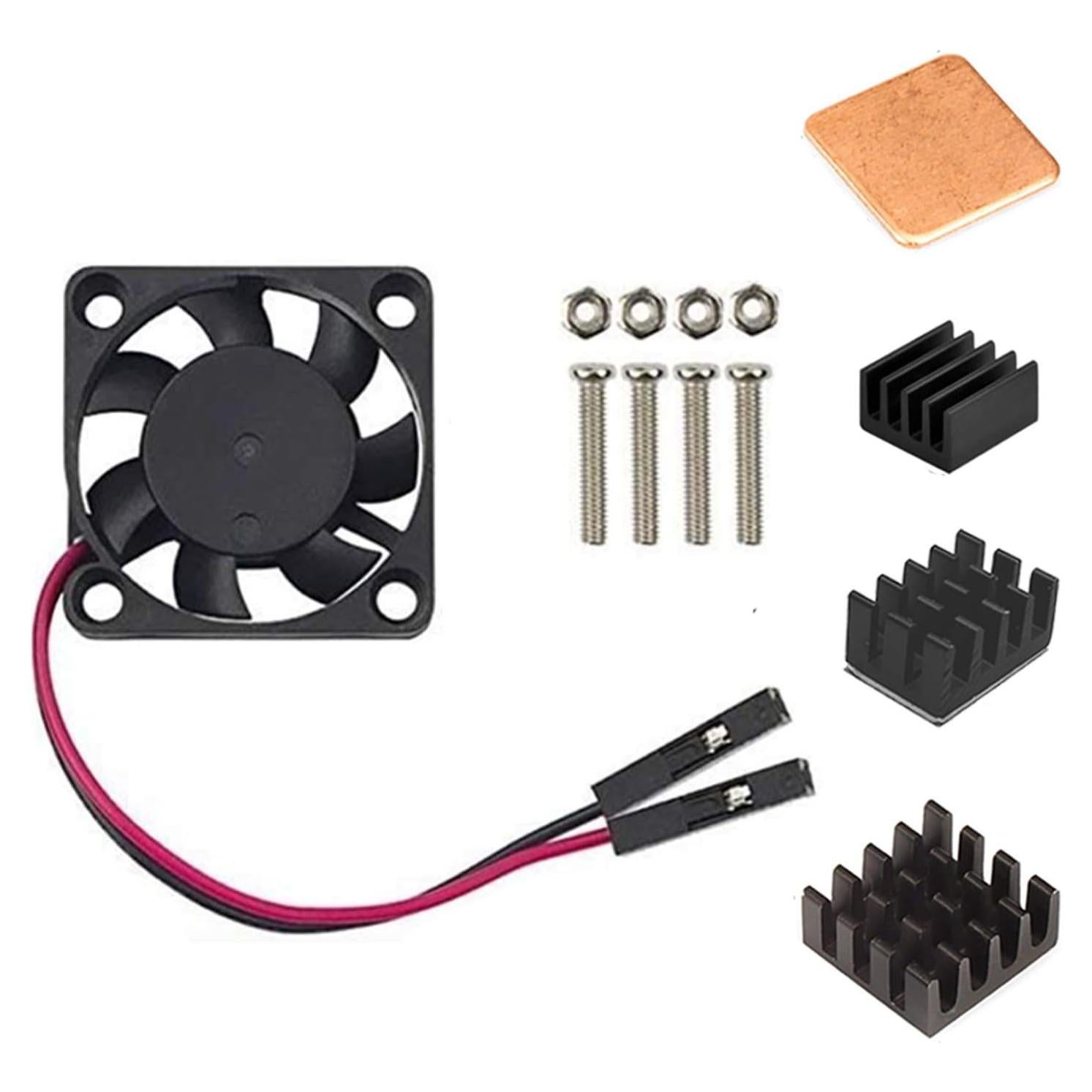 Kit Ventilador y Disipador Easycargo para Raspberry Pi 4B