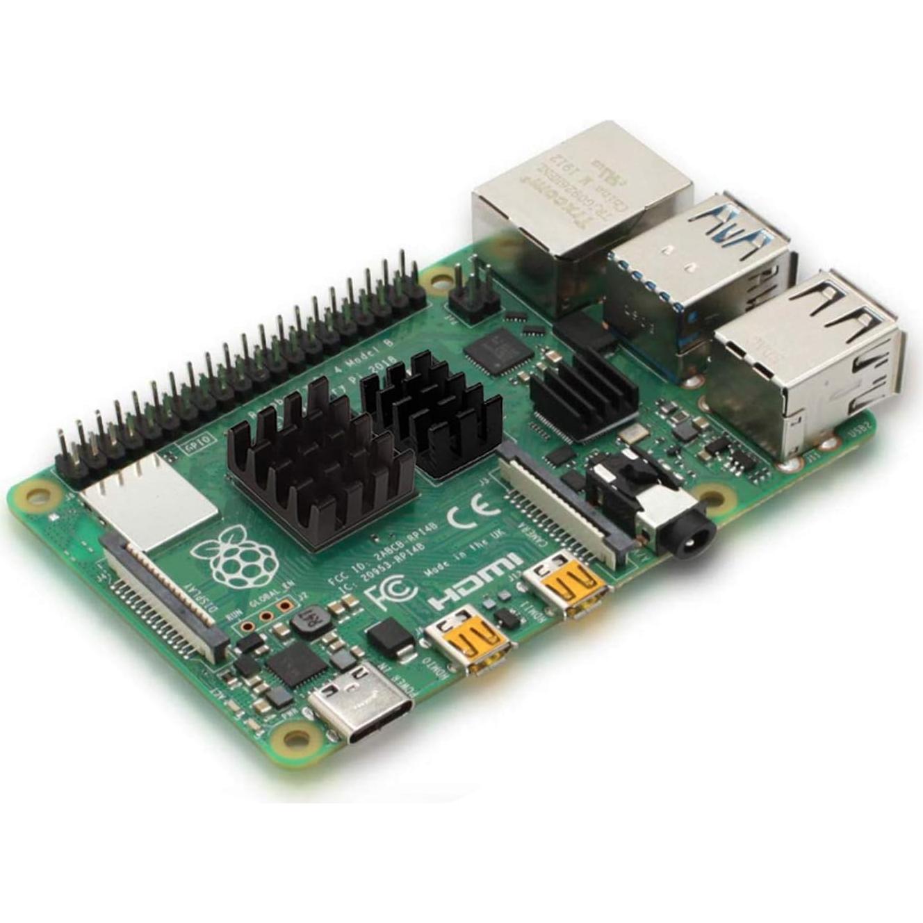 Kit Ventilador y Disipador Easycargo para Raspberry Pi 4B