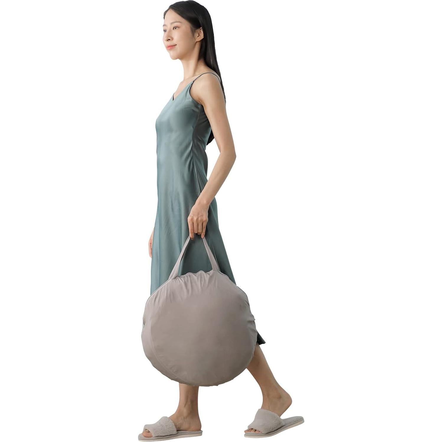 Carpa de Sauna Portátil ZONEMEL 73x73x124 cm Plegable