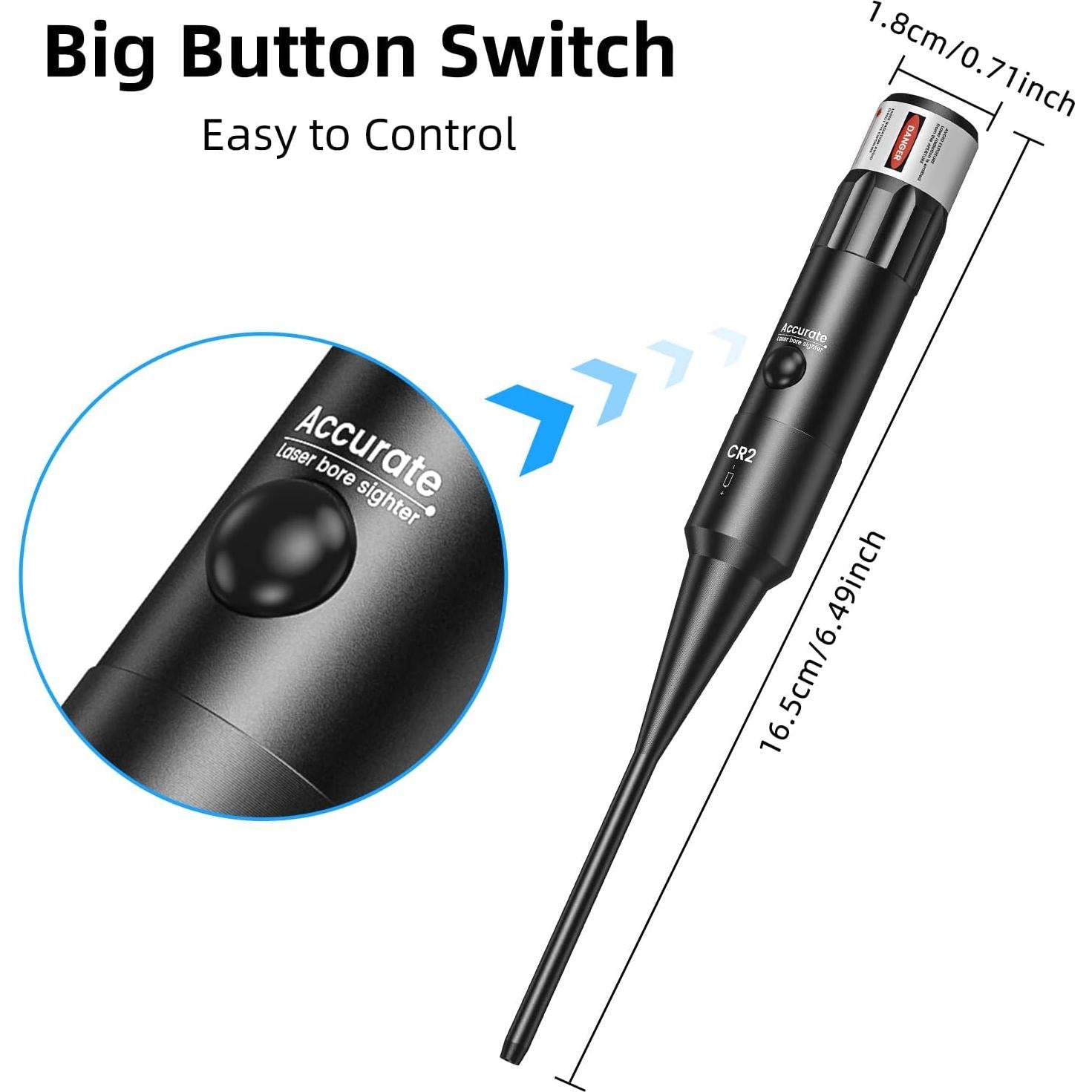 Kit Alineación EZshoot Bore Sight Laser Rojo 0.15 kg