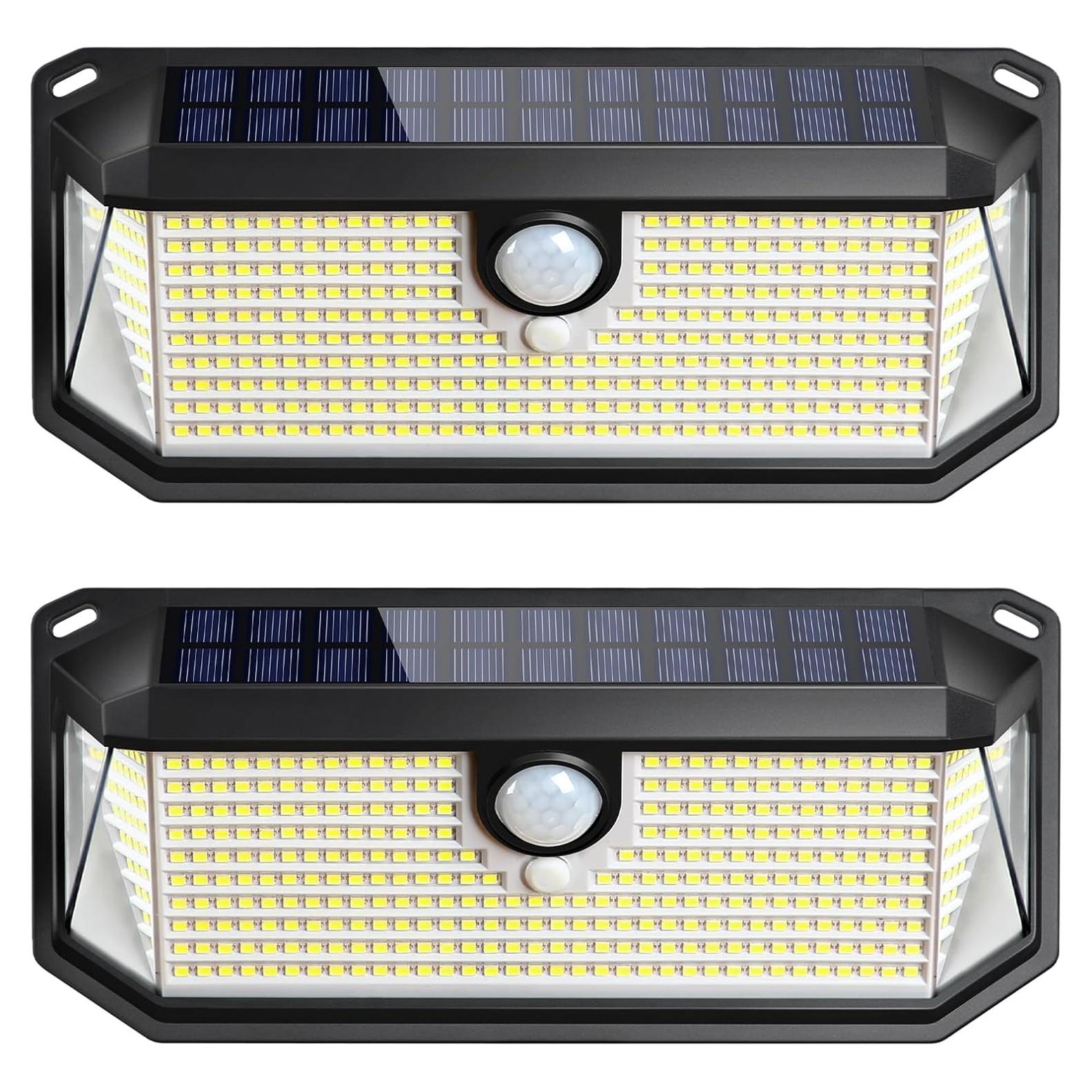 Luces Solares Brightever 388 LEDs 4000LM IP65 3 Modos