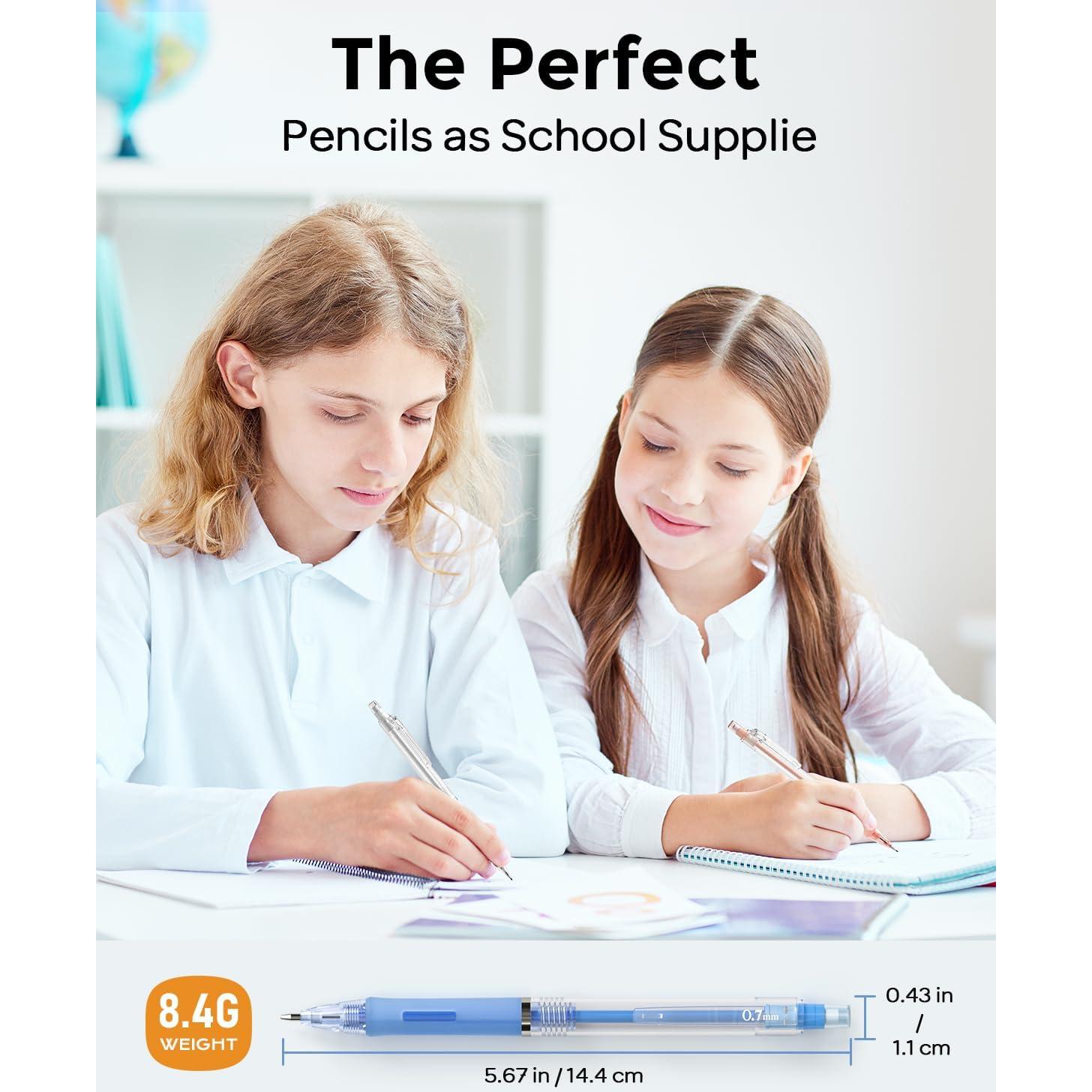 Set de Lápices Mecánicos Nicpro 25 Piezas 0.5 y 0.7 mm