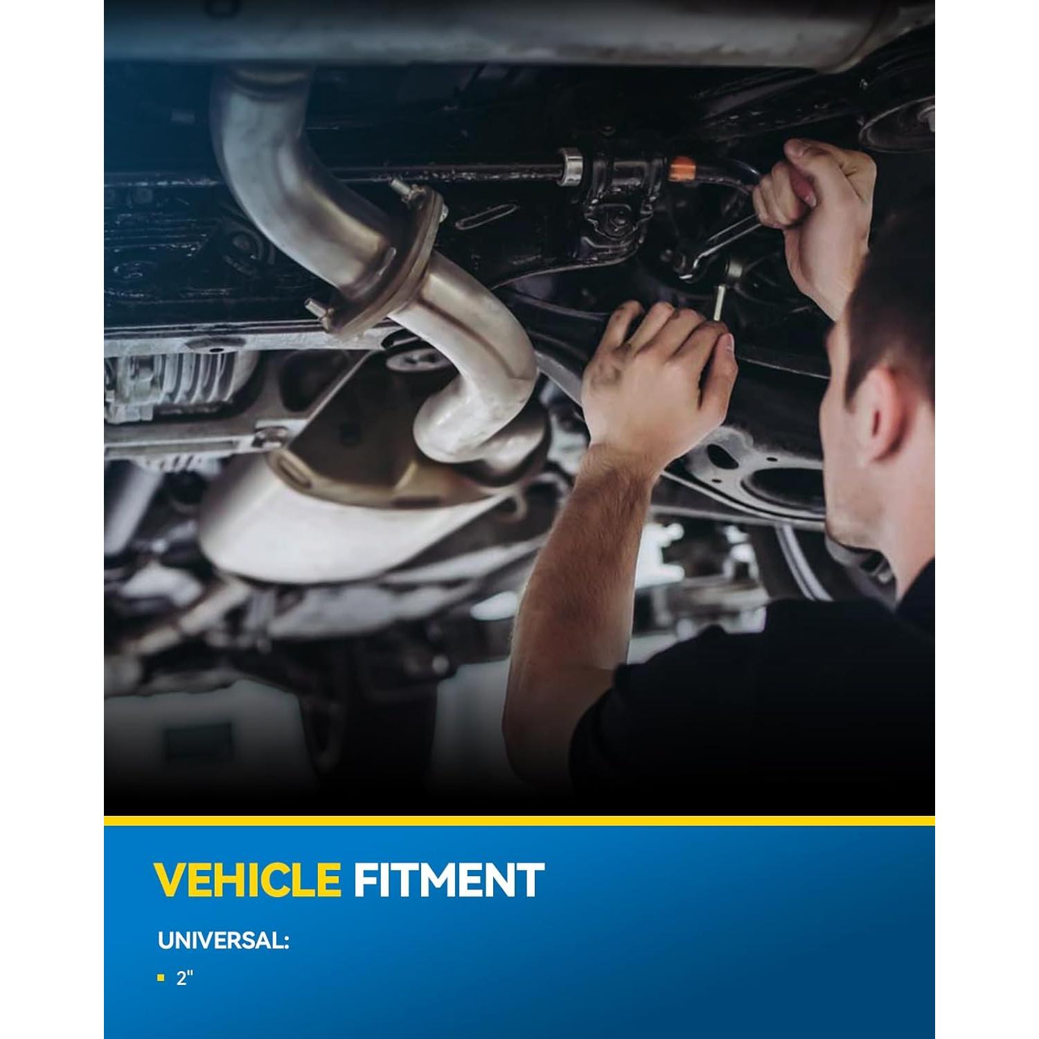 Convertidor Catalítico Universal PHILTOP 2" Acero Inoxidable