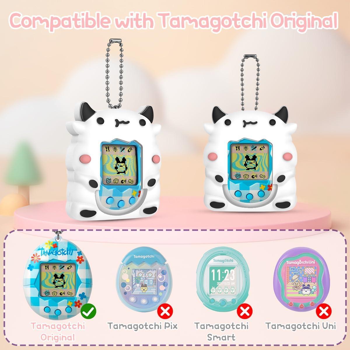 Funda de Silicona BEARDDO para Tamagotchi Original Vaca