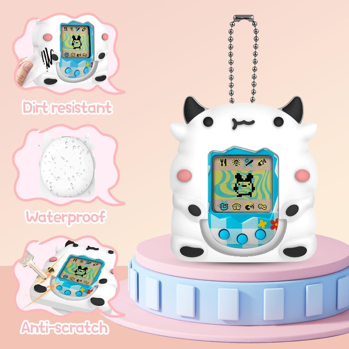 Funda de Silicona BEARDDO para Tamagotchi Original Vaca