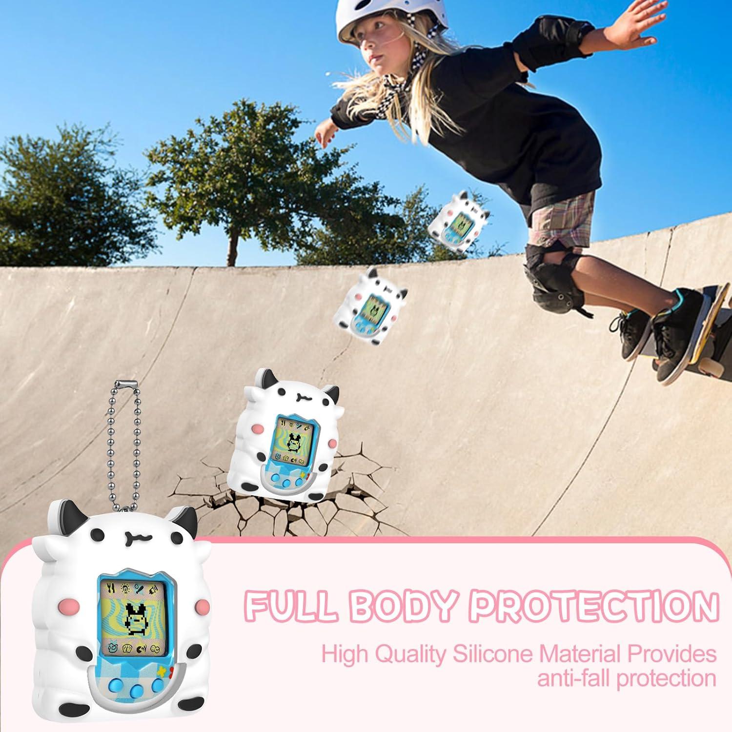 Funda de Silicona BEARDDO para Tamagotchi Original Vaca