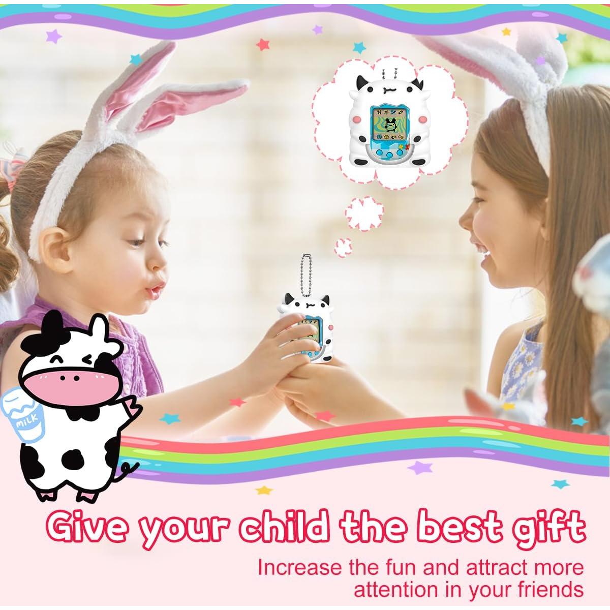 Funda de Silicona BEARDDO para Tamagotchi Original Vaca