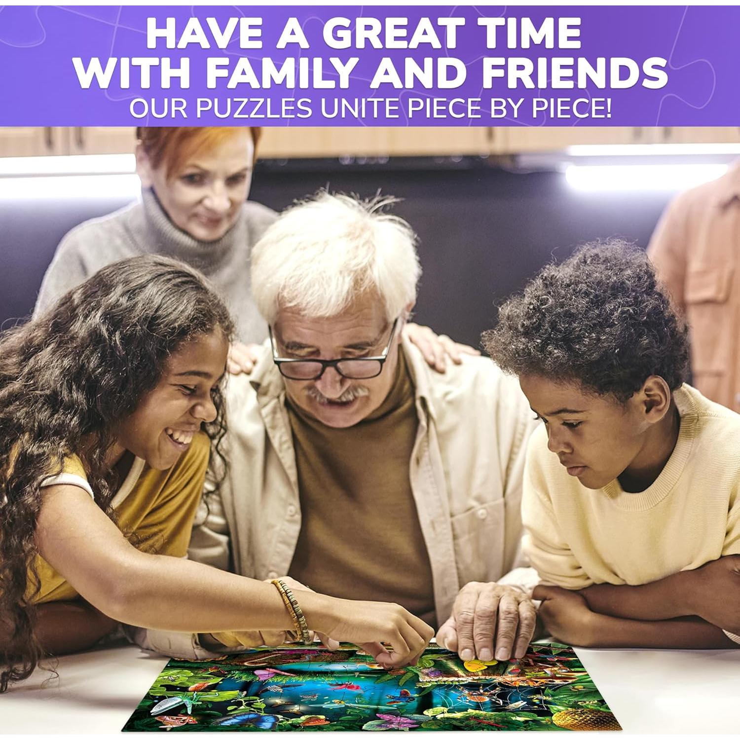 Rompecabezas de 100 Piezas QUOKKA Insectos para Niños 3-10 Años