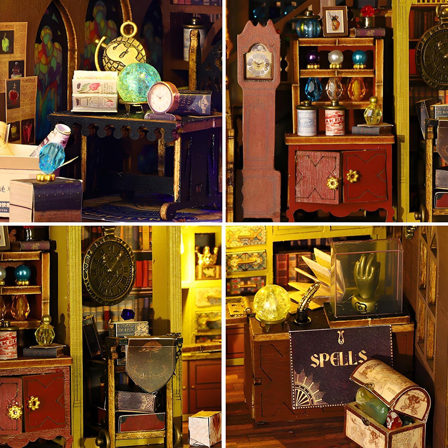 Kit Casa de Muñecas Miniatura DIY Roroom ES016 27.1x12.9x11.6 cm