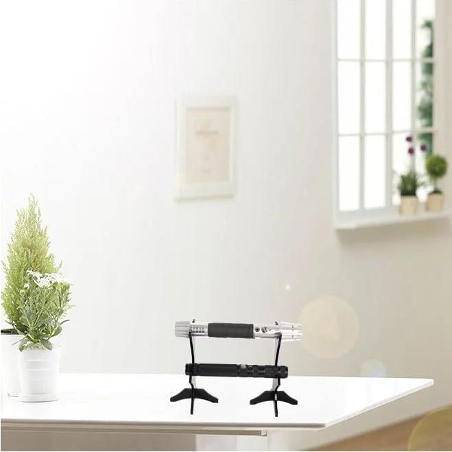 KAFENDA Lightsaber Display Stand Katana Showcase Collection And Fixed Bracket Suitable For All Lightsabers（black）