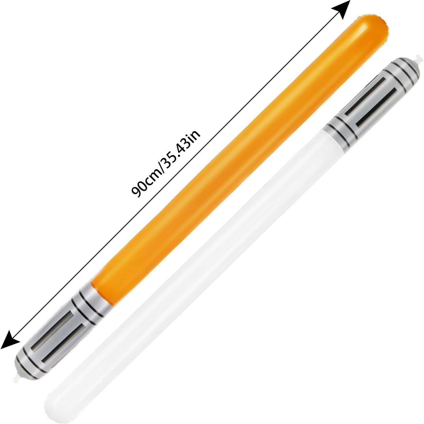 Sables de Luz Inflables LIYDE 16 PCS para Fiesta Star Wars