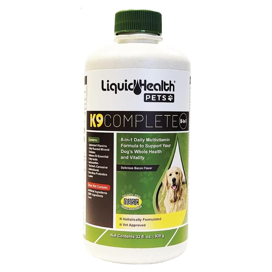 Multivitamina Líquida para Perros K9 Completo 8-en-1 Liquid Health 946 ml