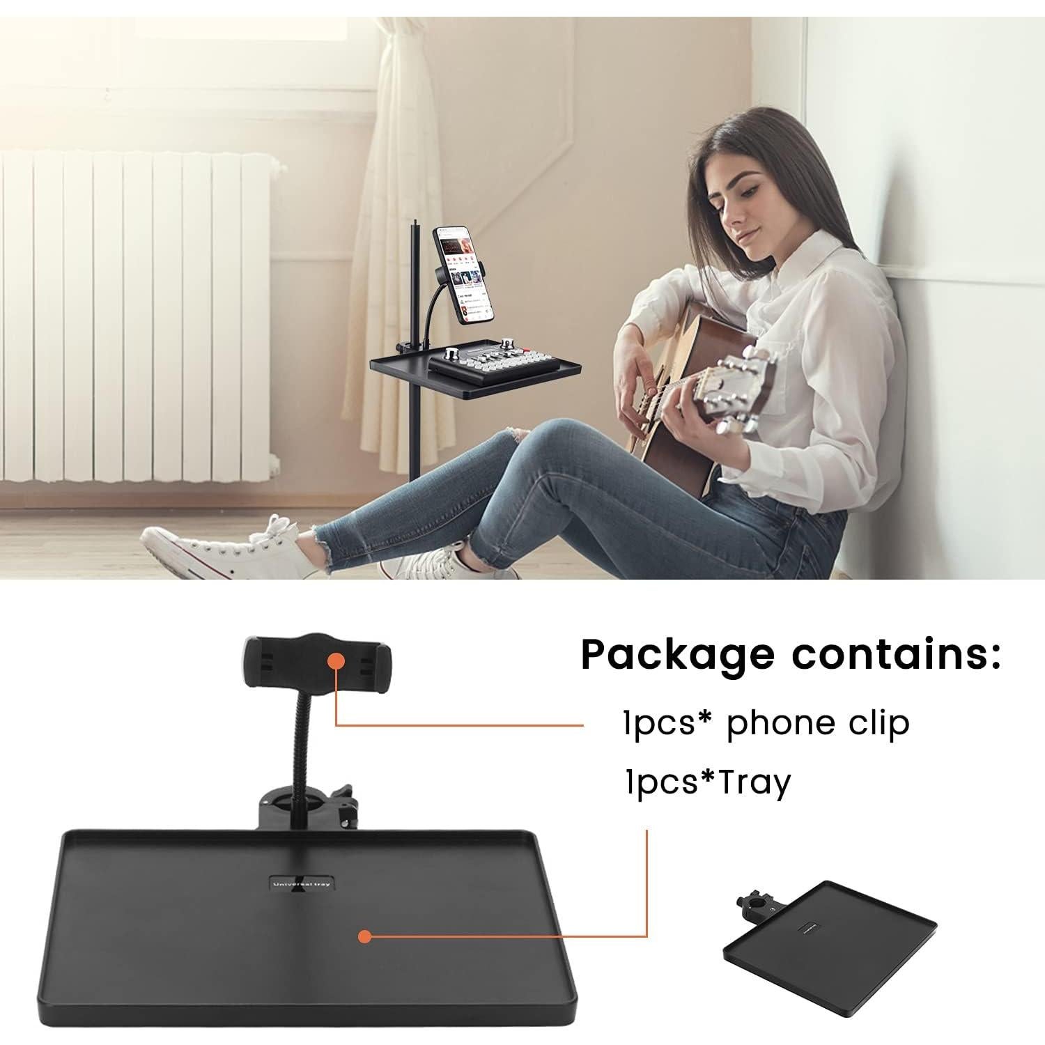 Soporte para Teléfono Móvil JS-1786-9679 Negro Ajustable