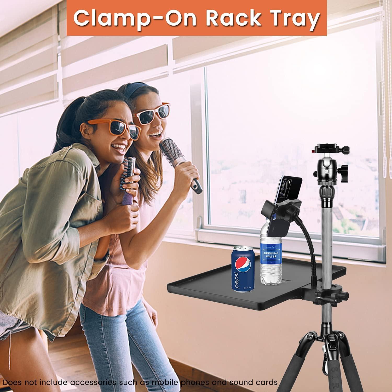 Soporte para Teléfono Móvil JS-1786-9679 Negro Ajustable