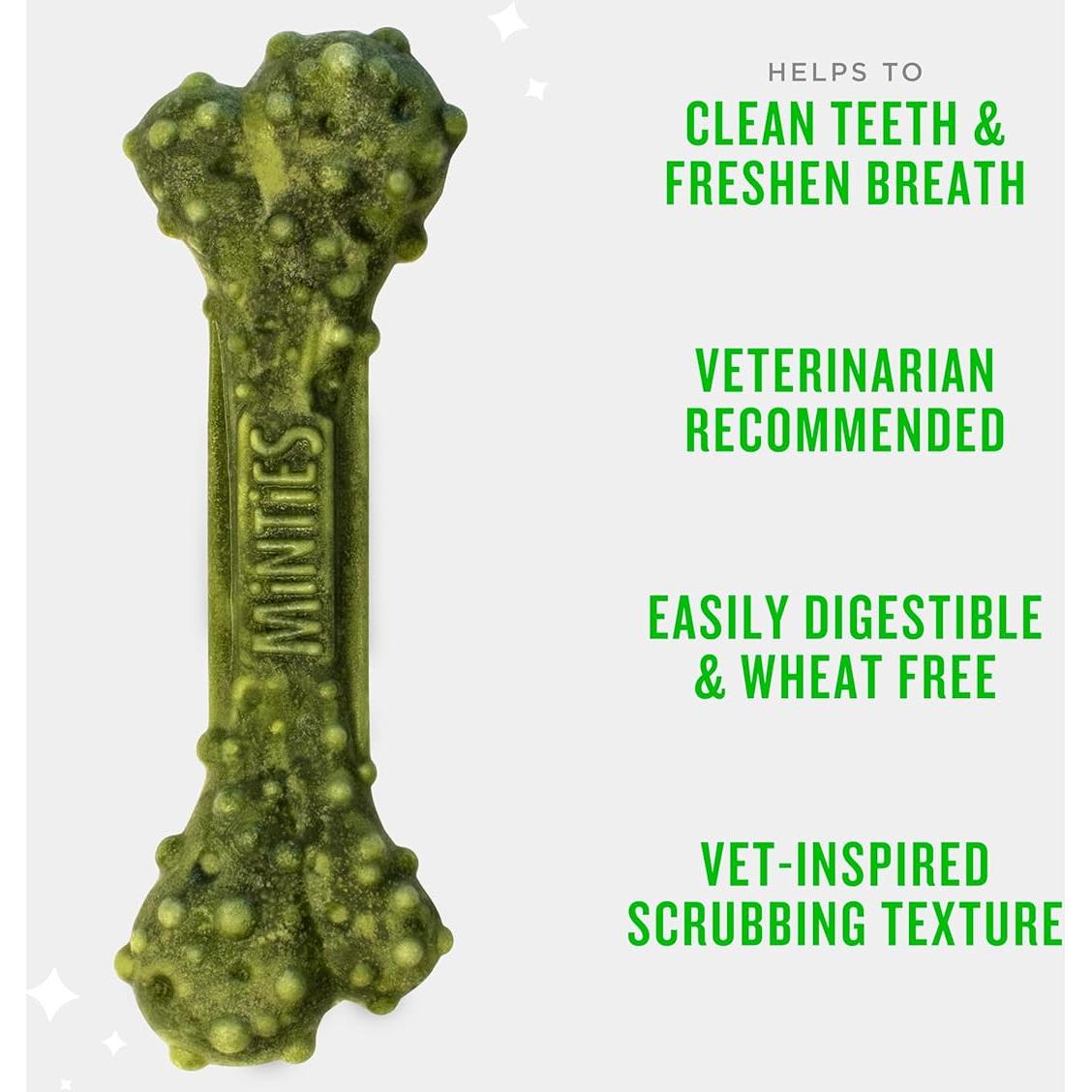 Minties Huesos Dentales para Perros Pequeños 16 Unidades