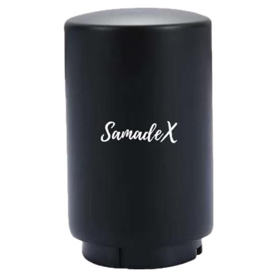 Abrebotellas Automático SAMADEX de Acero Inoxidable Negro