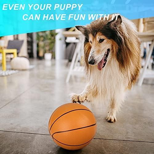 Mini Balón de Baloncesto Amarlozn 12,7 cm 3 Piezas Naranja