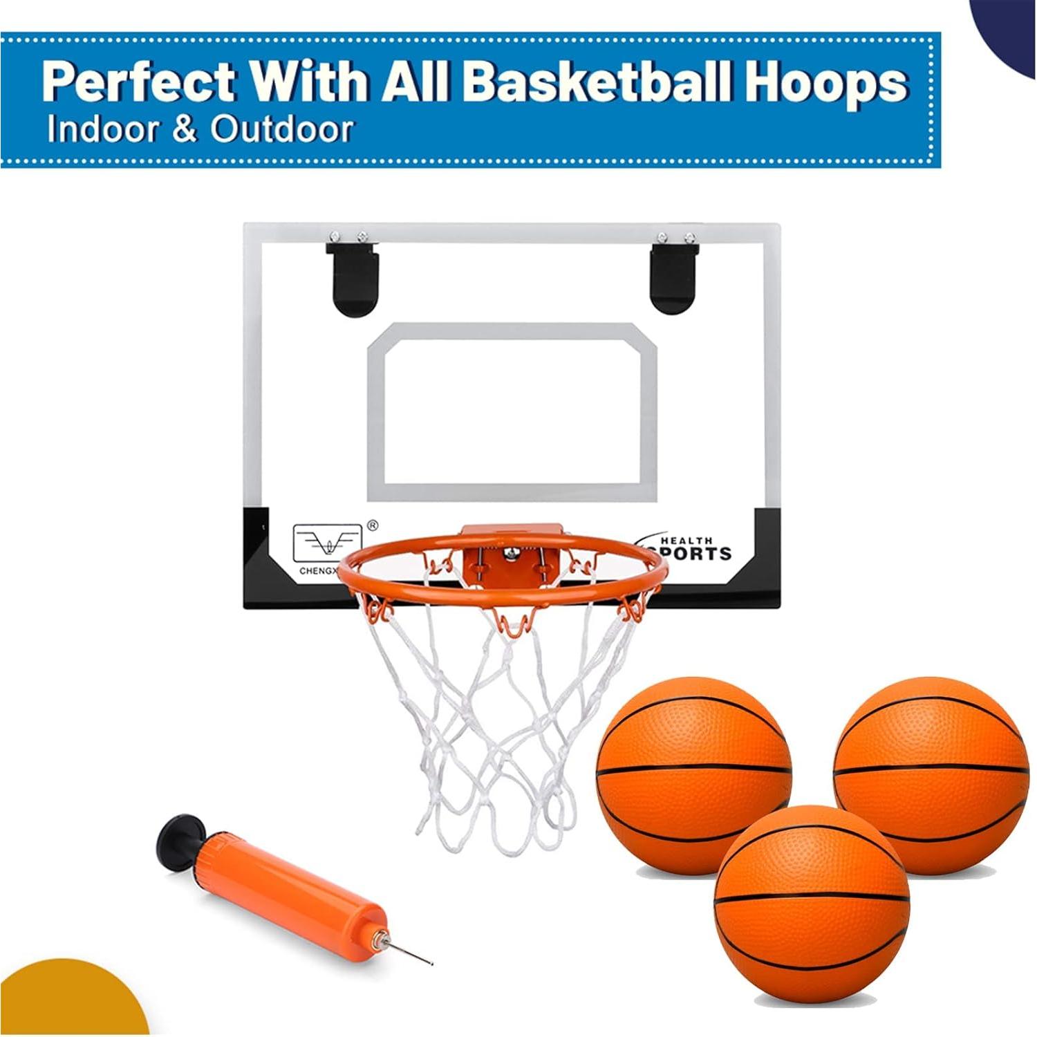Mini Balón de Baloncesto Amarlozn 12,7 cm 3 Piezas Naranja