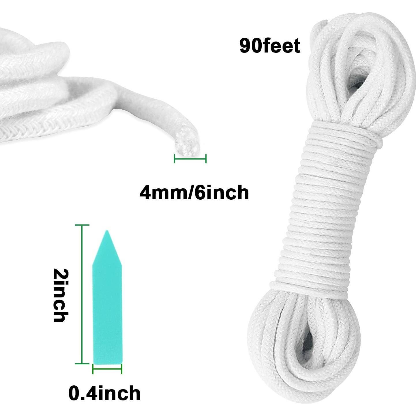 Cuerda de Mecha Autorriego AUGSHY 27,43 m para Jardinería