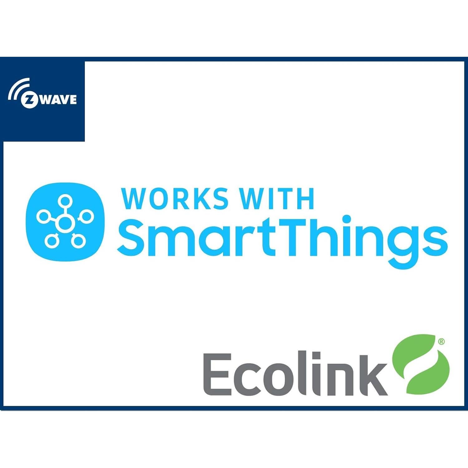 Interruptor Inteligente Ecolink Z-WAVE Plus Doble Palanca