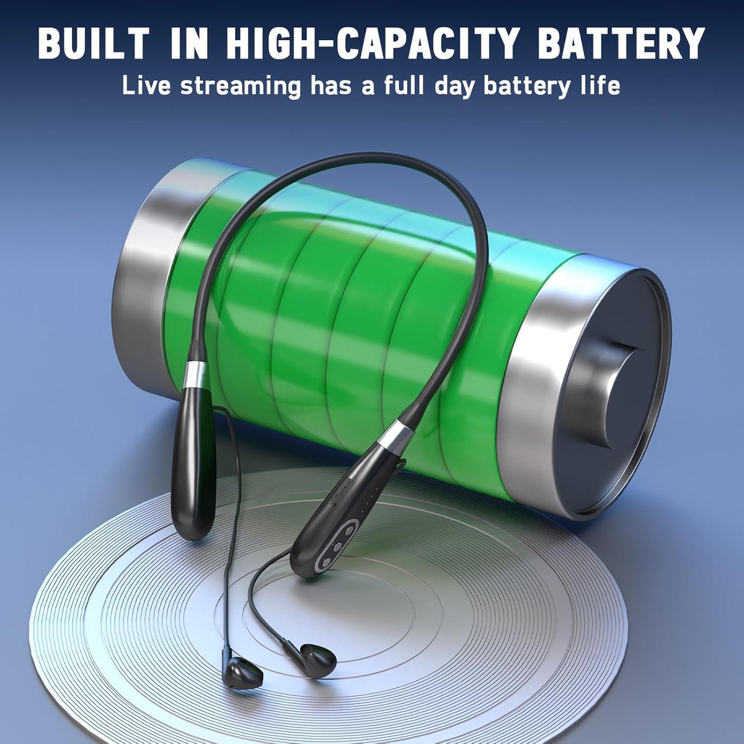 Tarjeta de Sonido Inalámbrica Facmogu E8 con Control Remoto