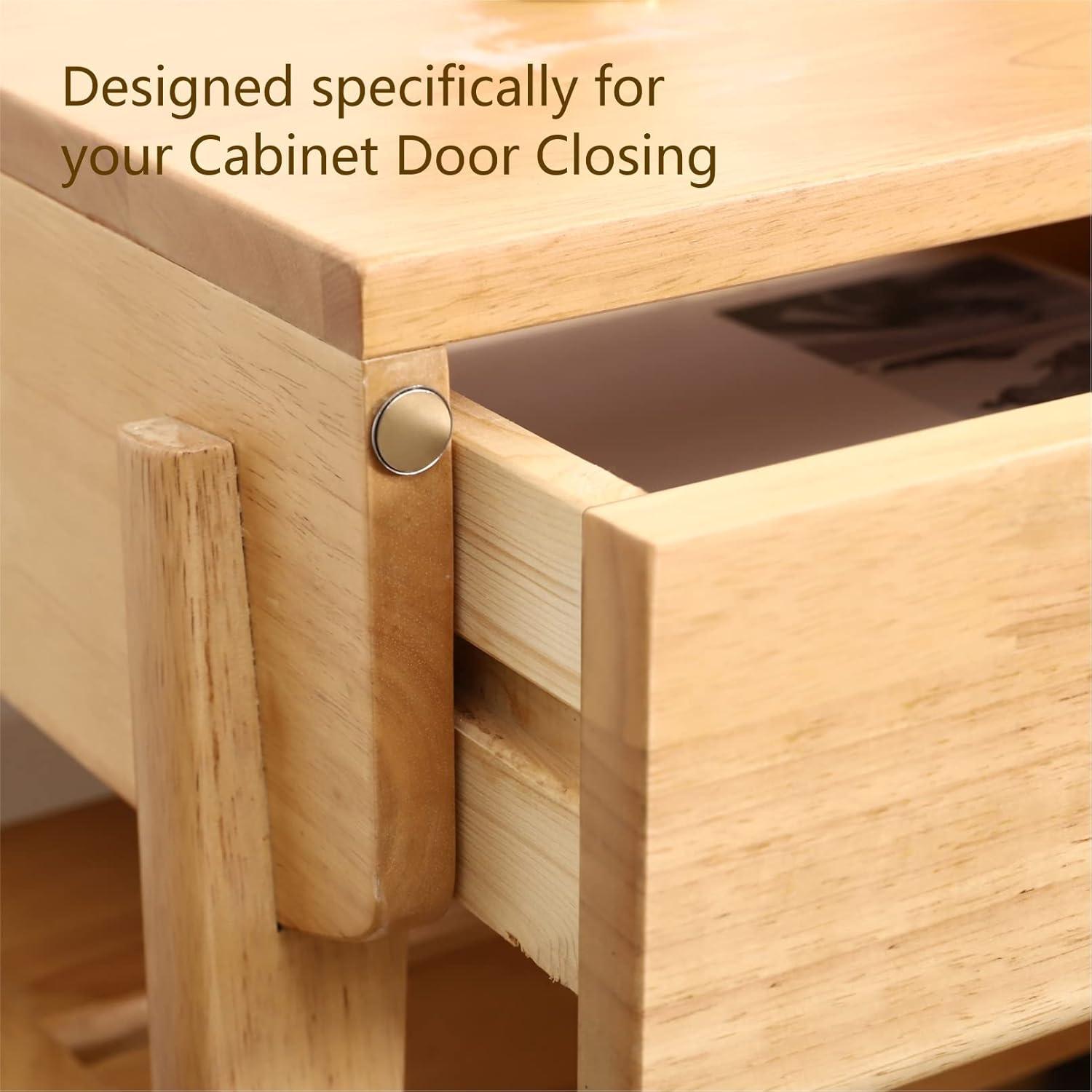 Mousike Imán de Puerta Magnético 4 Paquete Acero Inoxidable