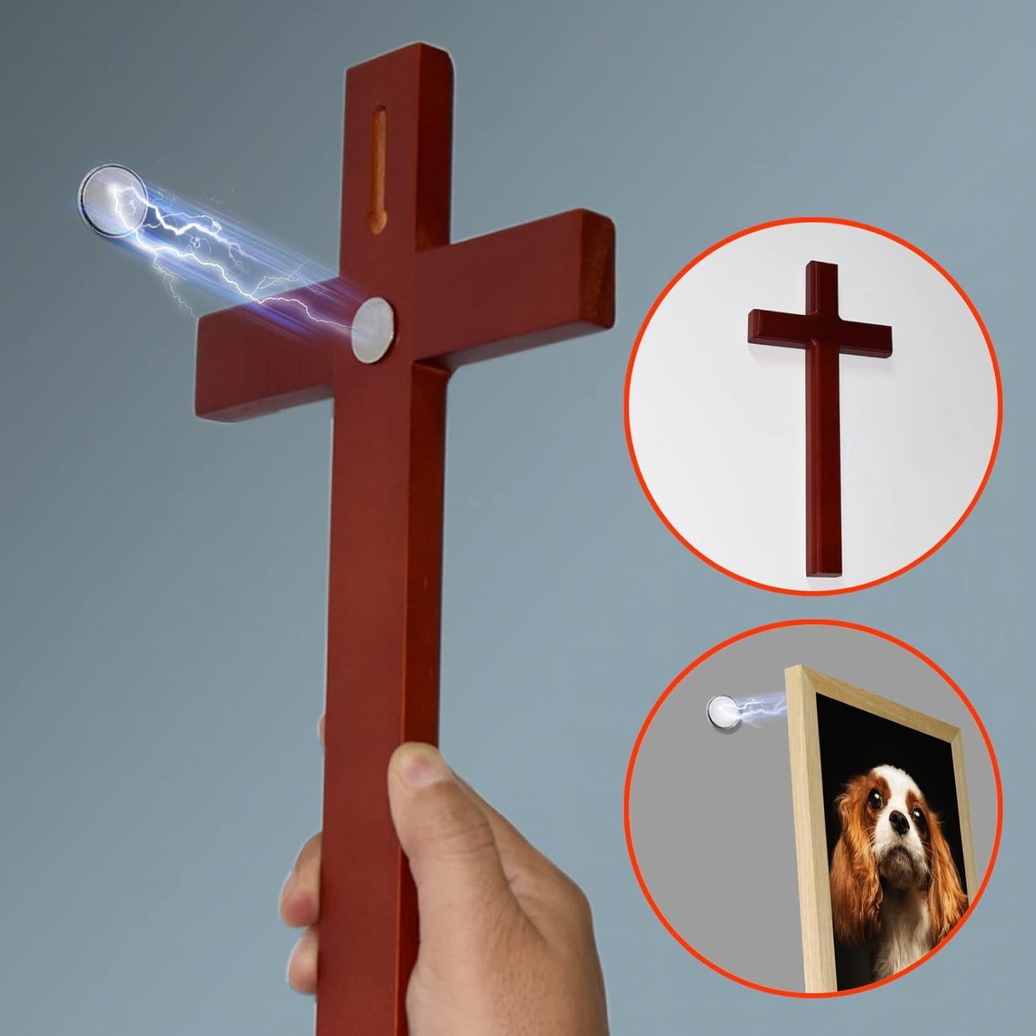 Mousike Imán de Puerta Magnético 4 Paquete Acero Inoxidable