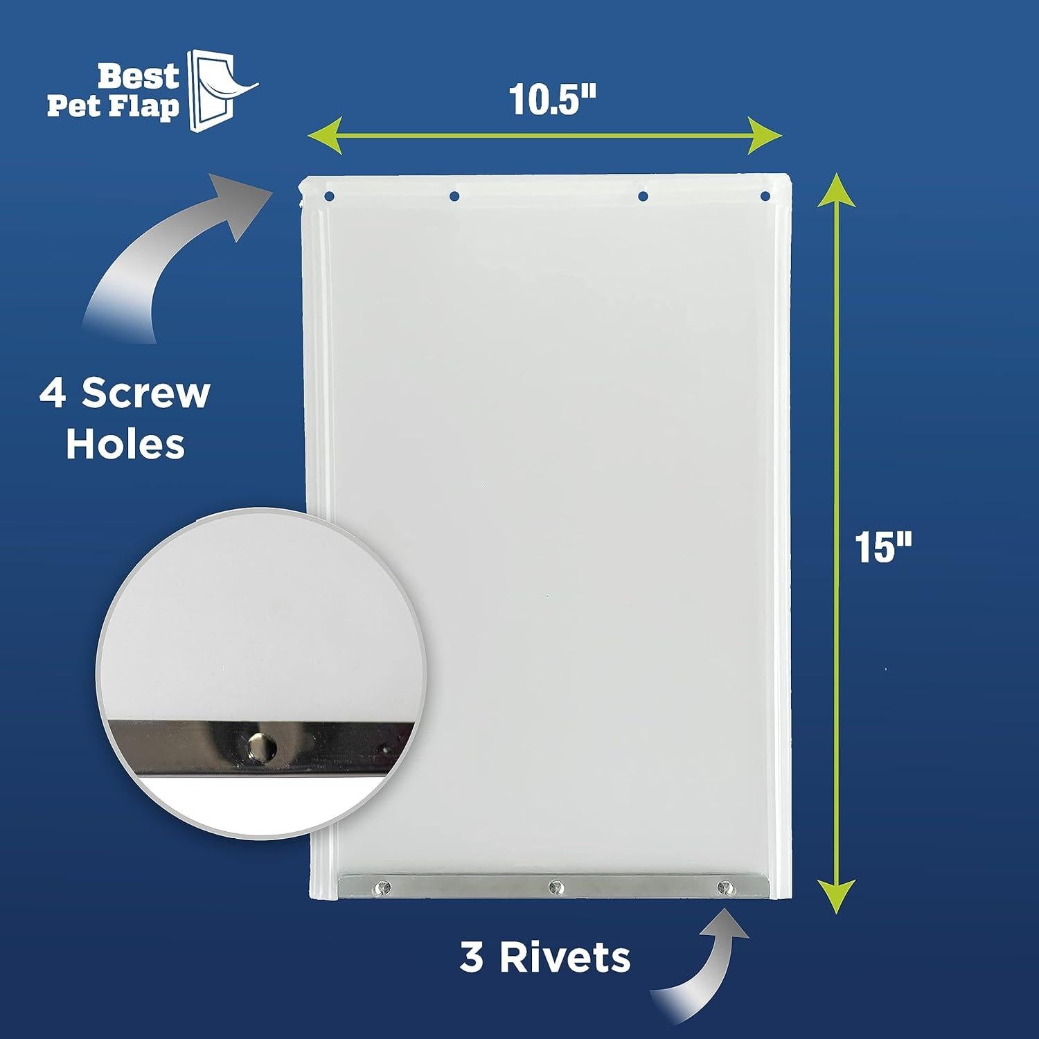 Puerta para Perros XL Mejor Aleta RFXLN 26.67x38.10cm