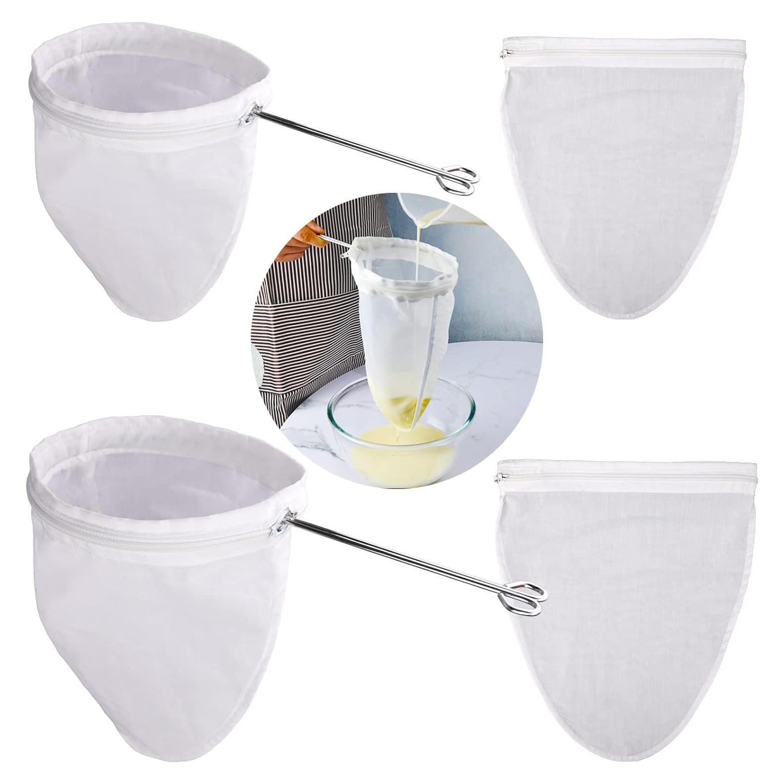 Bolsas de Filtro de Malla WMKGG Reutilizables 2 Tamaños