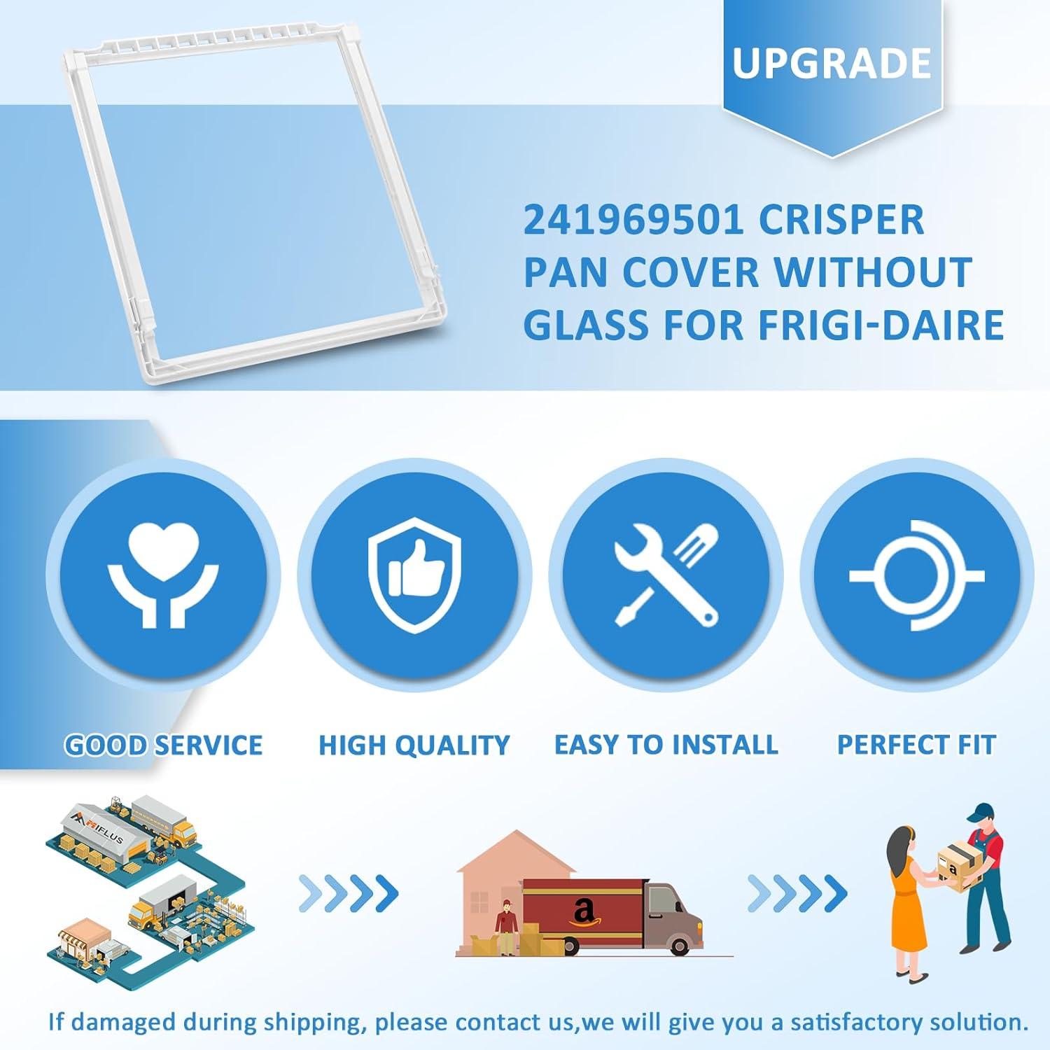 Marco de Estante de Refrigerador Frigidaire 241969501 MIFLUS