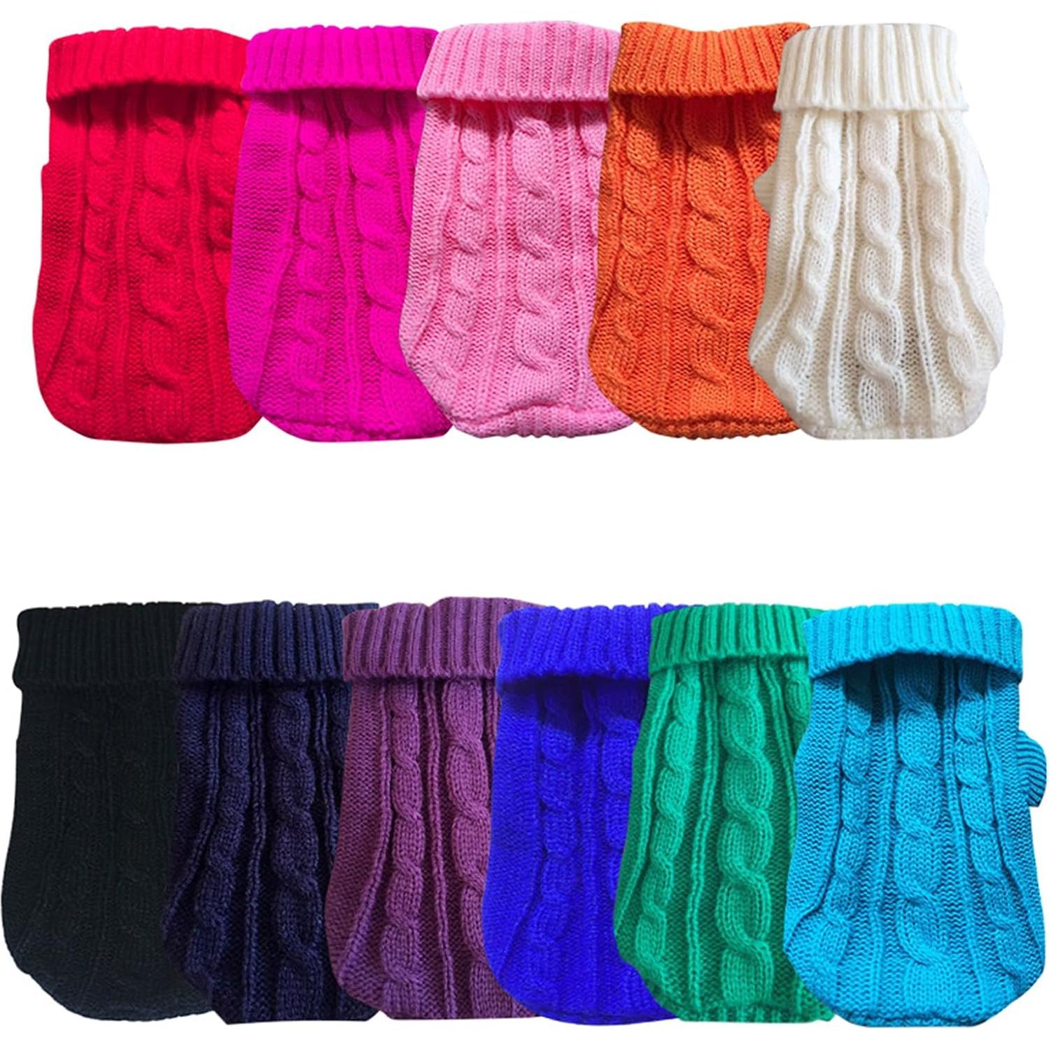 Suéter para Perros Pequeños SVVOOD Talla M Rosa Cálido