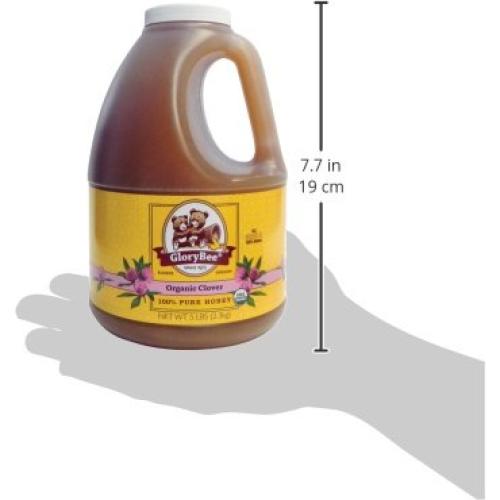 Miel Orgánica GloryBee 100% Pura Ligera y Suave 2.27 kg