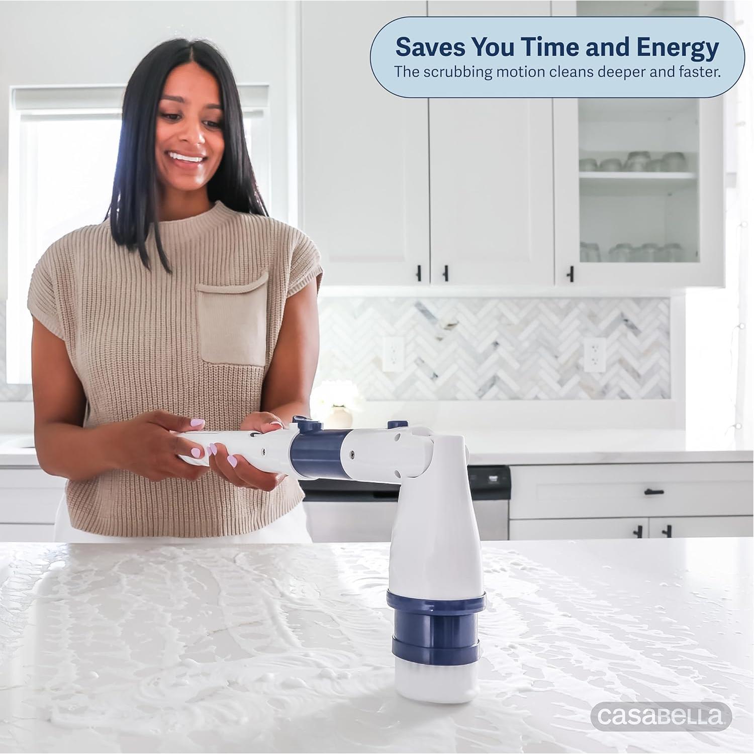 Limpiador Eléctrico Casabella Power Spin - Inalámbrico 120.65 cm