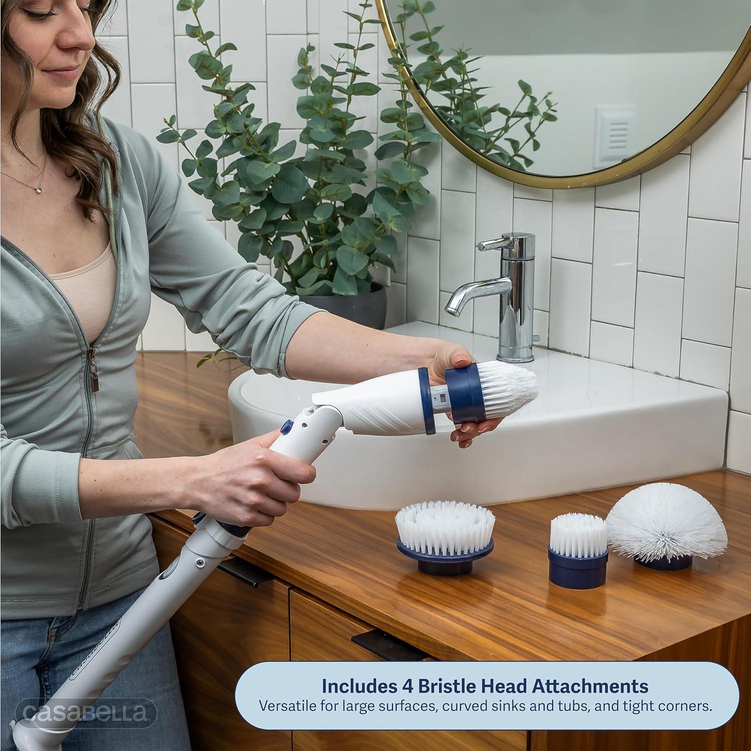 Limpiador Eléctrico Casabella Power Spin - Inalámbrico 120.65 cm